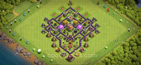 clash of clans th7 base layout|Iba pa.